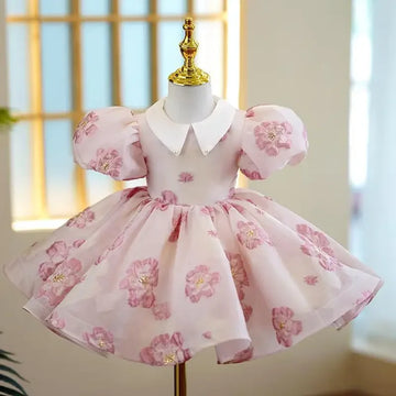 Baby Baptism dress Clothing Birthday Party Gown Christening Child Princess flower Girl Dresses For weddings Easter Eid Vestidos
