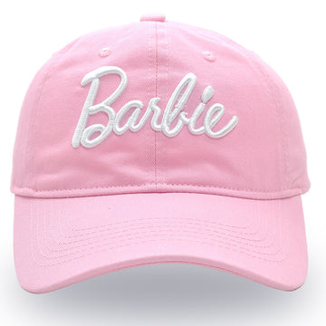 New Kawaii Barbie Letters Embroidered Baseball Cap Anime Cartoon Fashion Summer Adjustable Sun Caps Outdoor Casual Peaked Hat