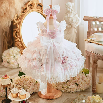 Girl Princess Lolita Dress Spanish Princess Dress Children's Birthday Dress Prom Dresses Flower Girl Dresses for Weddings