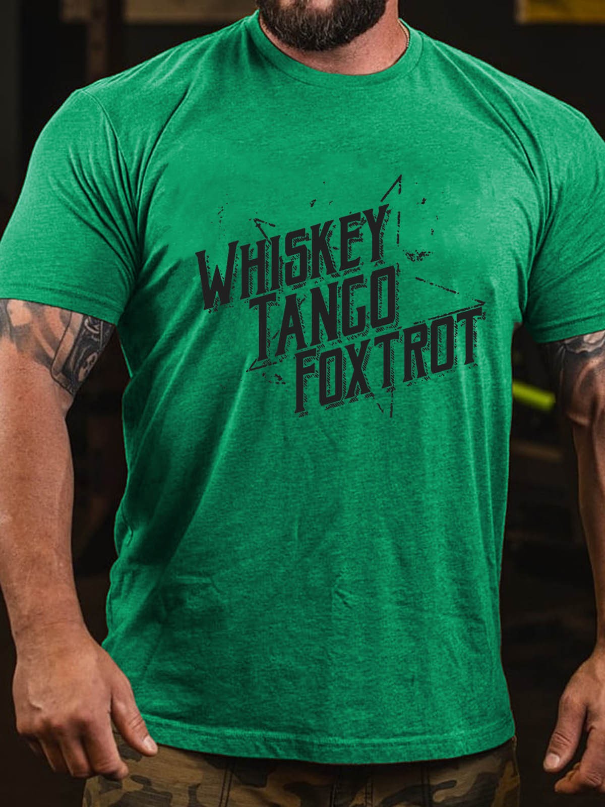 Men Whiskey Tango Foxtrot T-Shirt - Outlets Forever