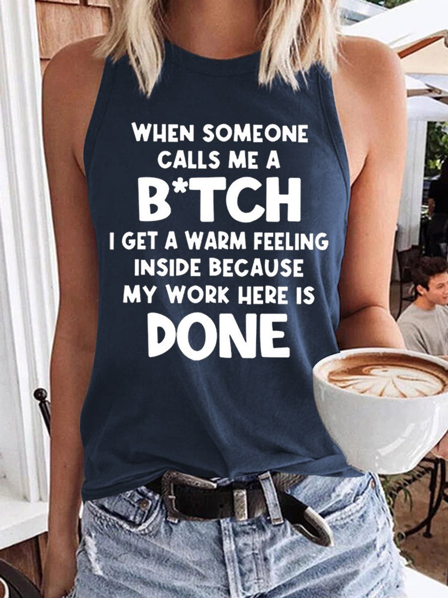 Women Funny You Smell Like Drama & A Headache Please Go Away Tank Top - Outlets Forever