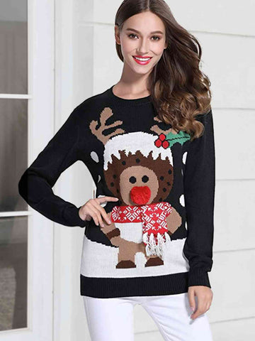 Rudolph Round Neck Sweater
