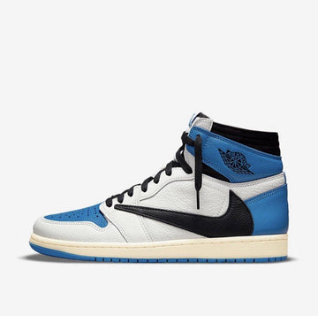 2021 Fragment x Travis Scott x Nike Air Jordan 1 High OG SP “Military Blue”