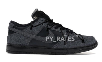 2021 Off White x Nike Dunk Low “Black/Suede” - CADEAUME