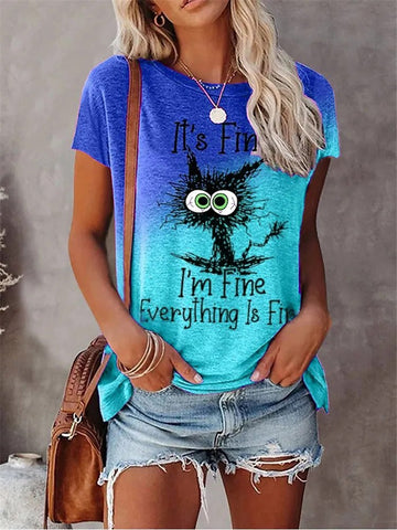 Iam Fine Women T-shirt