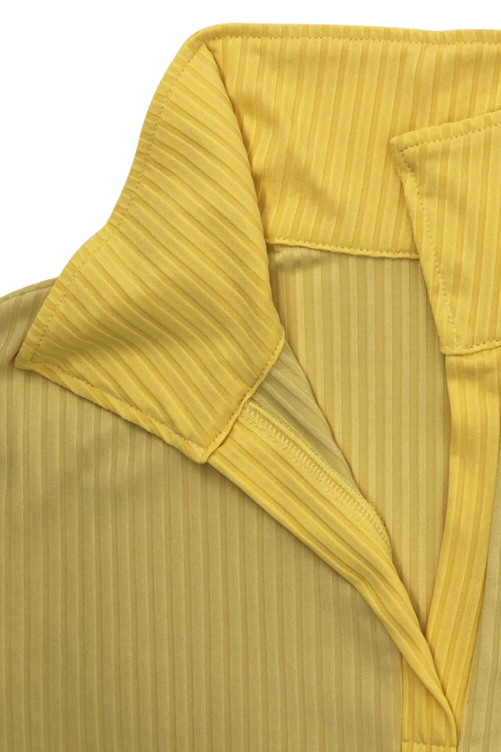 Plus Size Two-Tone Ribbed Top and Drawstring Pants Set - Outlets Forever