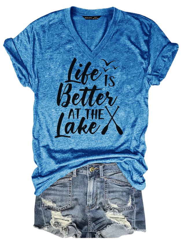 Life Is Better At The Lake Tee - Outlets Forever