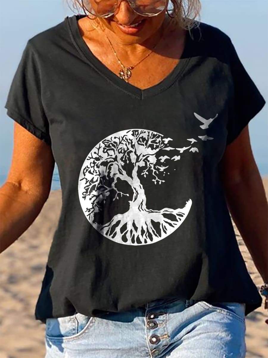 Tree Of Life Graphic Tee - Outlets Forever