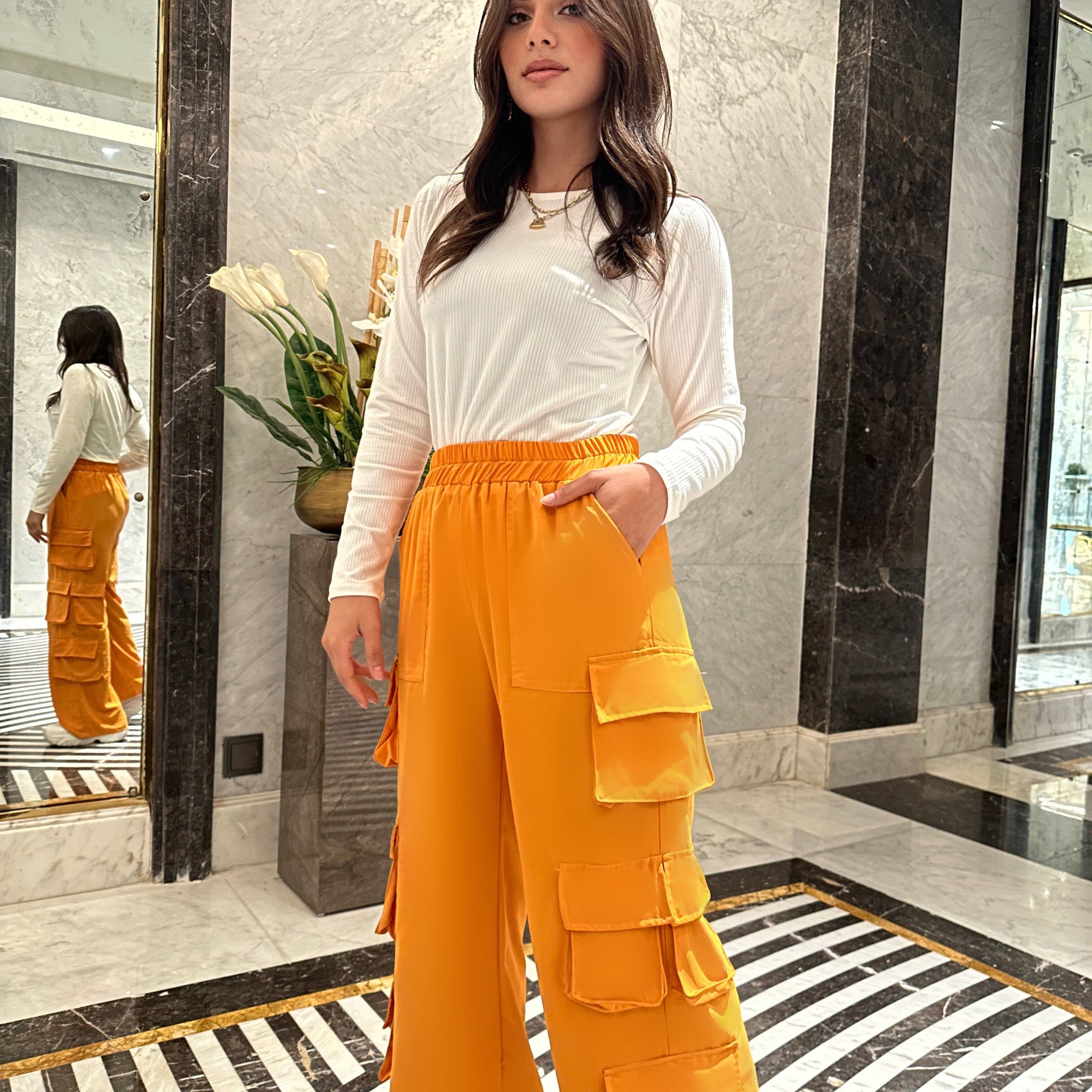 Chicaco Pants Orange