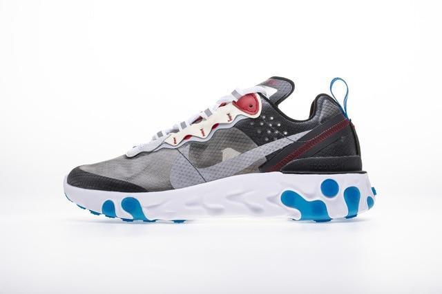 NIKE REACT ELEMENT 87 Man Sneakers Leisure Shoes Man Running Shoes # Aq1090 - CADEAUME
