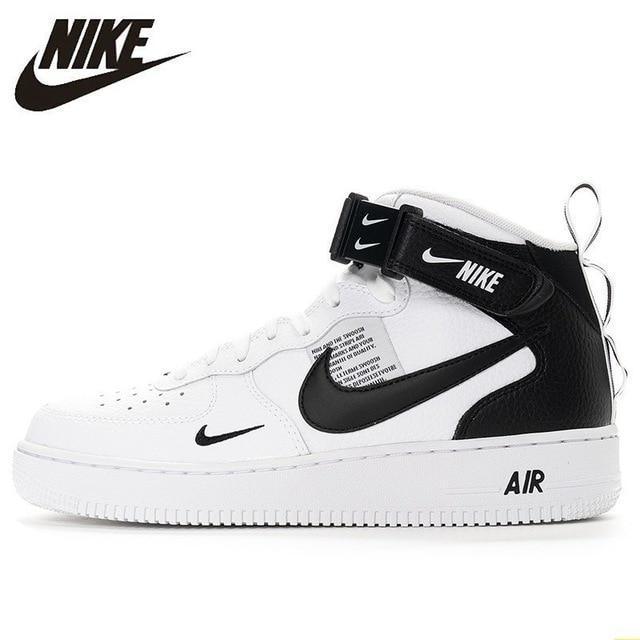 Nike Air Force 1 New Arrival Men Skateboarding Shoes Anti-Slippery Air Cushion Hard-Wearing Outdoor Sports Sneakers #804609
