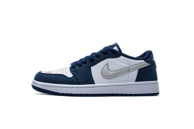 Nike Air Jordan 1 Low Black Toe basketball shoes New Arrival Comfortable Outdoor Sneakers #553558-116 - CADEAUME