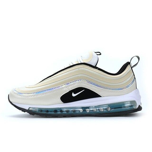 Original Authentic Nike Air Max 97 Men's Running Shoes Sports Outdoor Sports Shoes Shock Absorption Quality BV6666-106