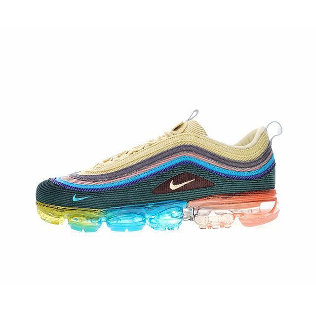 Original Authentic Nike Air VaporMax 97 VF SW Hybrid x Sean Wotherspoon Women's Running Shoes Sneakers 2018 New Arrival Athletic