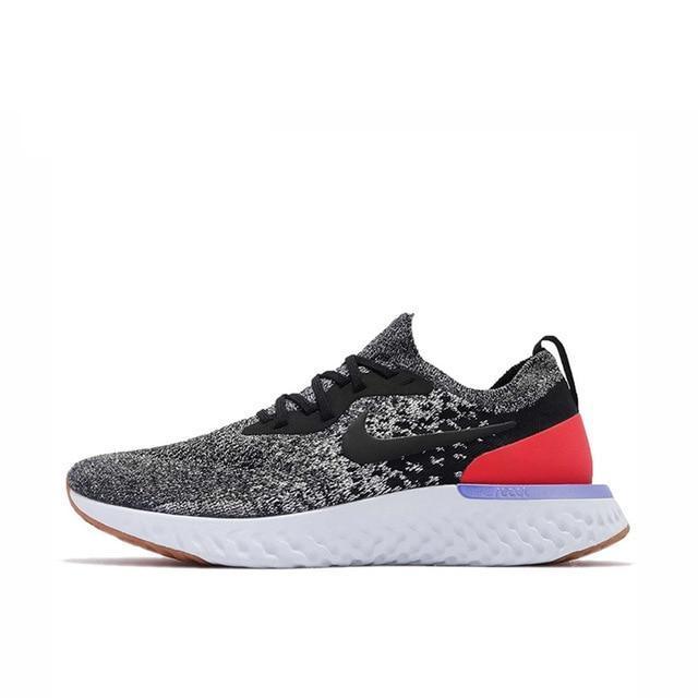 Original Authentic Nike Epic React Flyknit Men's Breathable Running Shoes Sport Outdoor New Sneakers for Athletic AQ0067-004 - CADEAUME