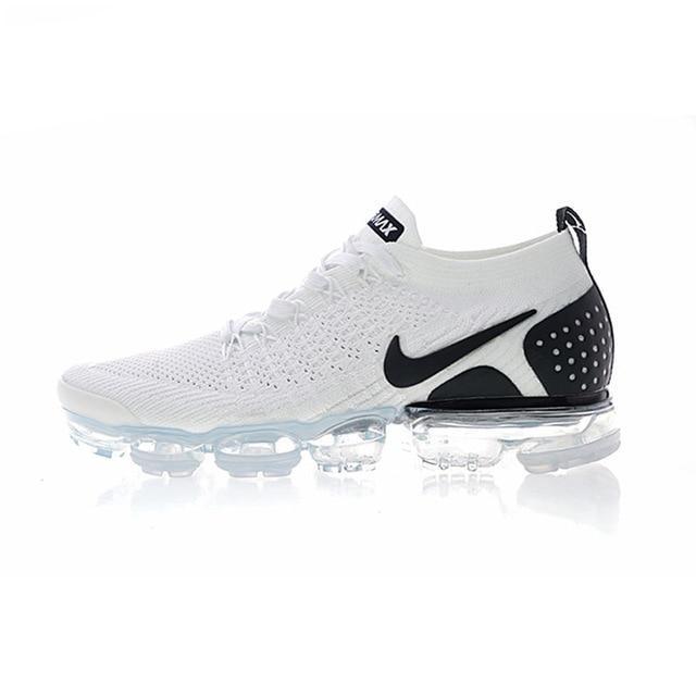 Original NIKE AIR VAPORMAX FLYKNIT 2.0 Running Shoes Men Breathable Durable Athletic Low Cut Comfortable Sports Outdoor Sneakers - Cadeau Me