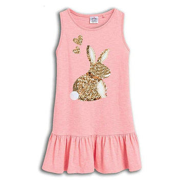 Rabbit Butterfly Unicorn Vestidos Kids Summer Dresses Toddlers Cotton Sleeveless Clothes