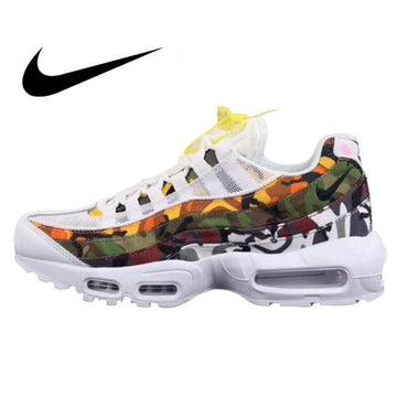 Authentic Nike Air Max 95 Men's Running Shoes Sneakers Shockproof Walking Outdoor Sports Designer Footwear 2019 New Arrival