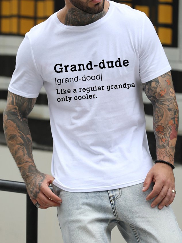 Men Grand-dude Tee - Outlets Forever
