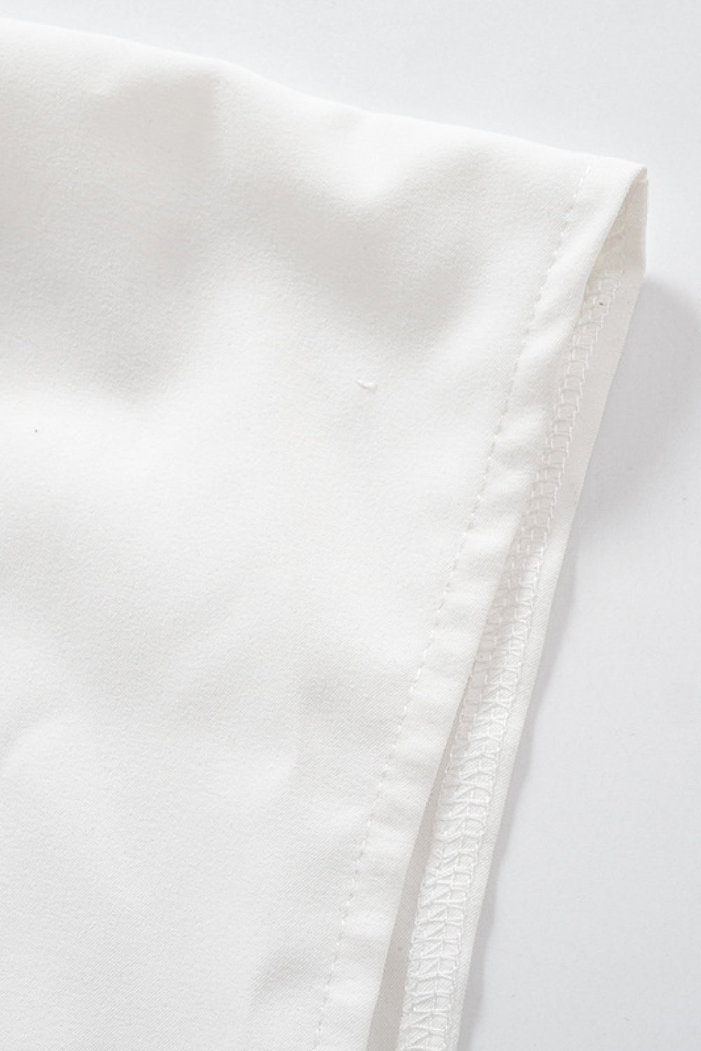 Collared Drawstring Cropped Top and Shorts Set - Outlets Forever