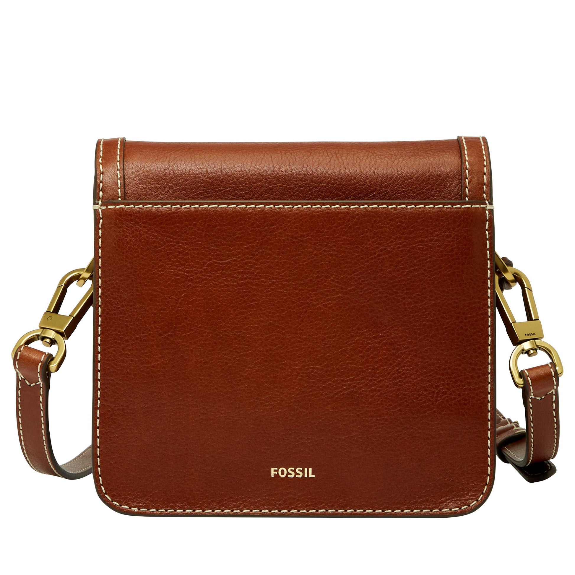 Fossil Women's Ainsley Eco Leather Small Flap Crossbody - CADEAUME