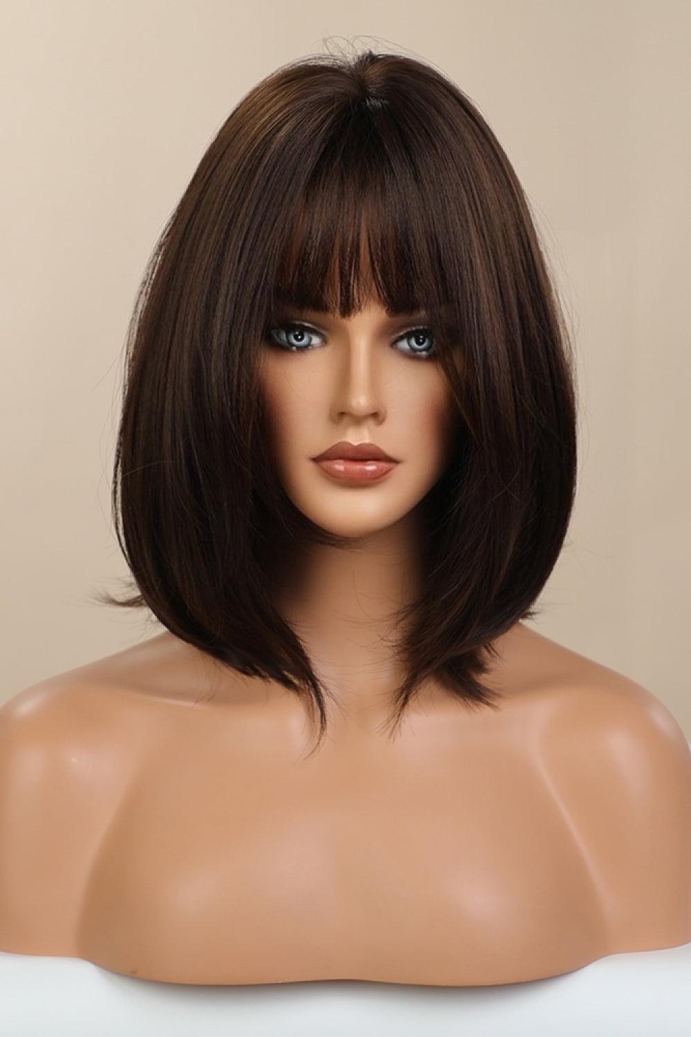 Full-Machine Bobo Synthetic Wigs 9'' - CADEAUME