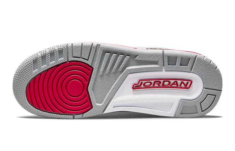 (GS) Air Jordan 3 Retro 'Cardinal Red' 398614-126 - CADEAUME