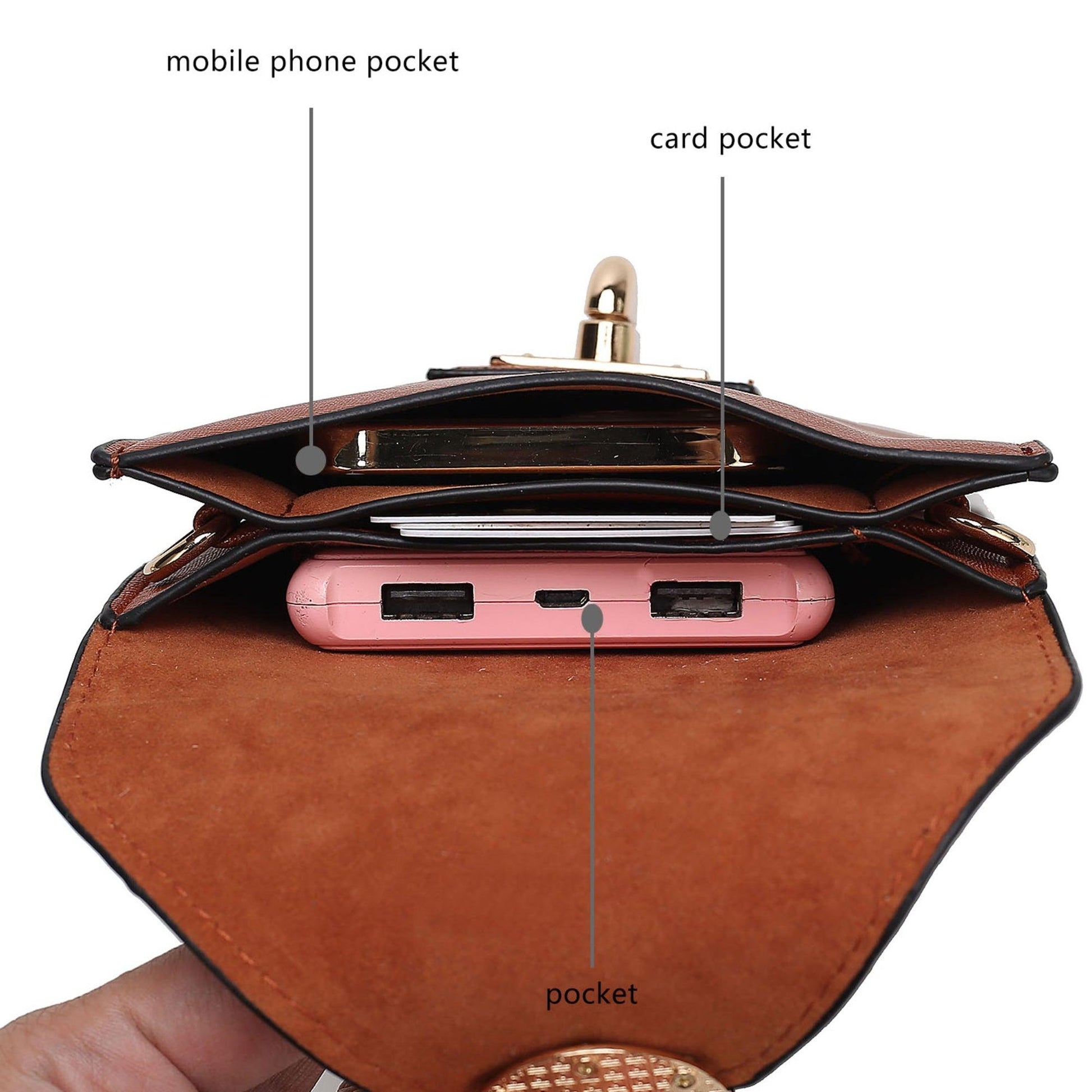Havana Smartphone Crossbody Bag - CADEAUME