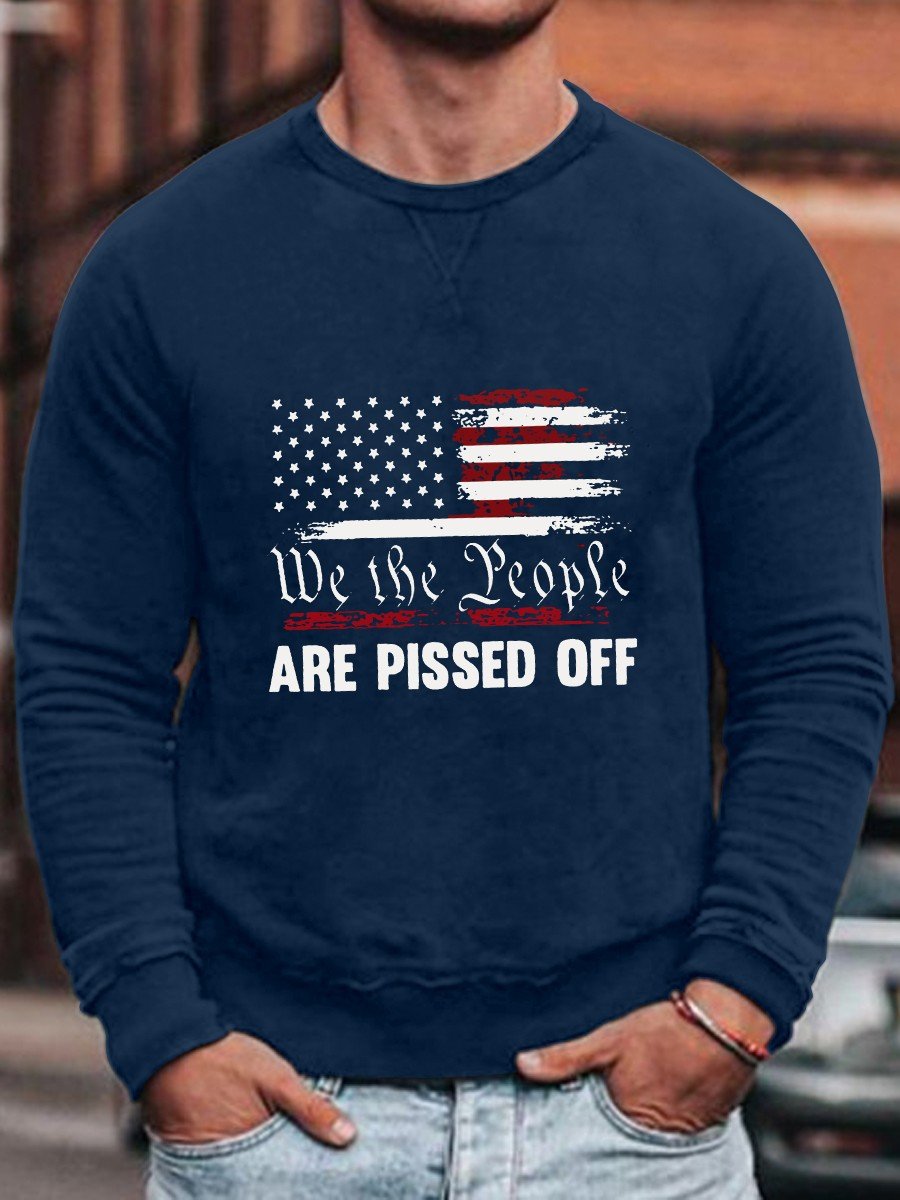 Men's We The People Funny Words Sweatshirt - Outlets Forever