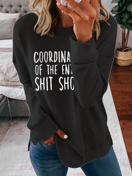 Women's Coordinator Of The Entire Show Long Sleeve T-shirt - Outlets Forever