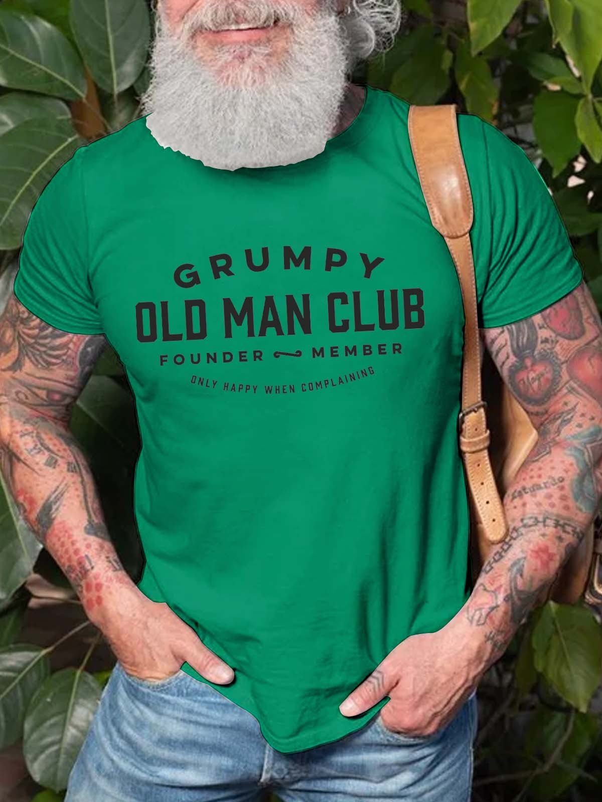 Men's Grumpy Old Man Club T-Shirt - Outlets Forever
