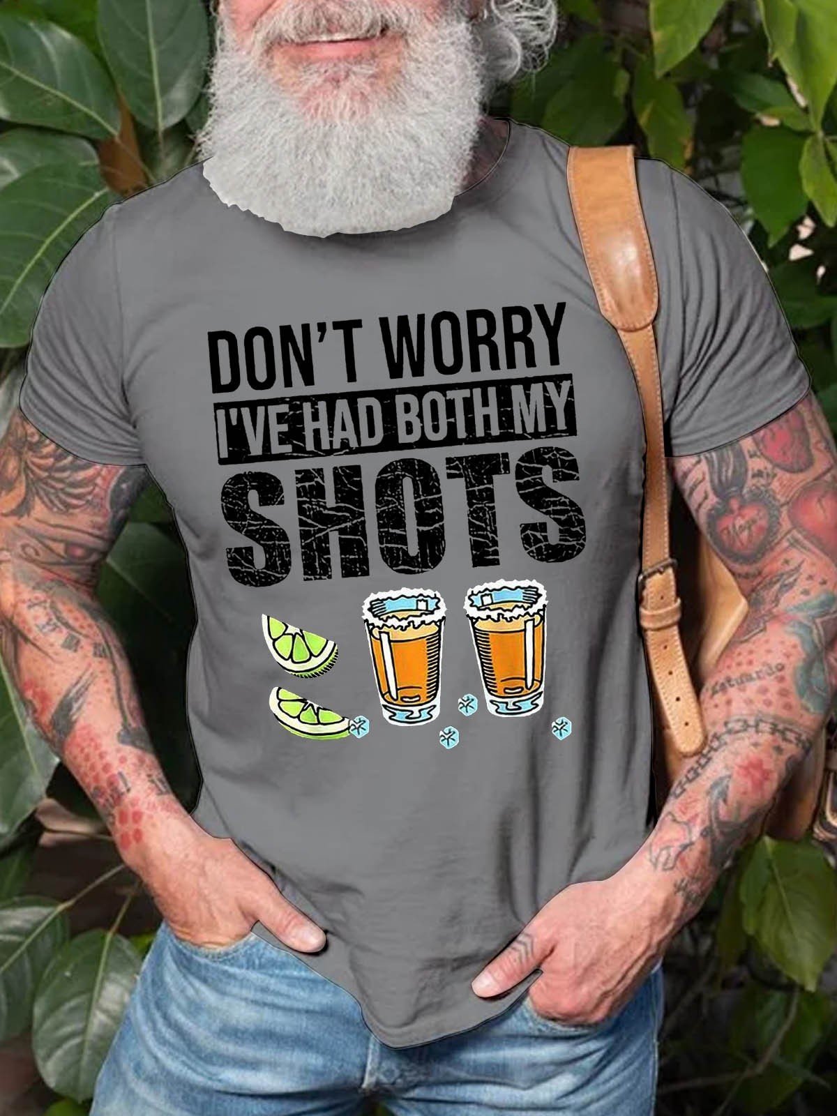 Men's Don't Worry I've Had Both My Shots T-Shirt - Outlets Forever