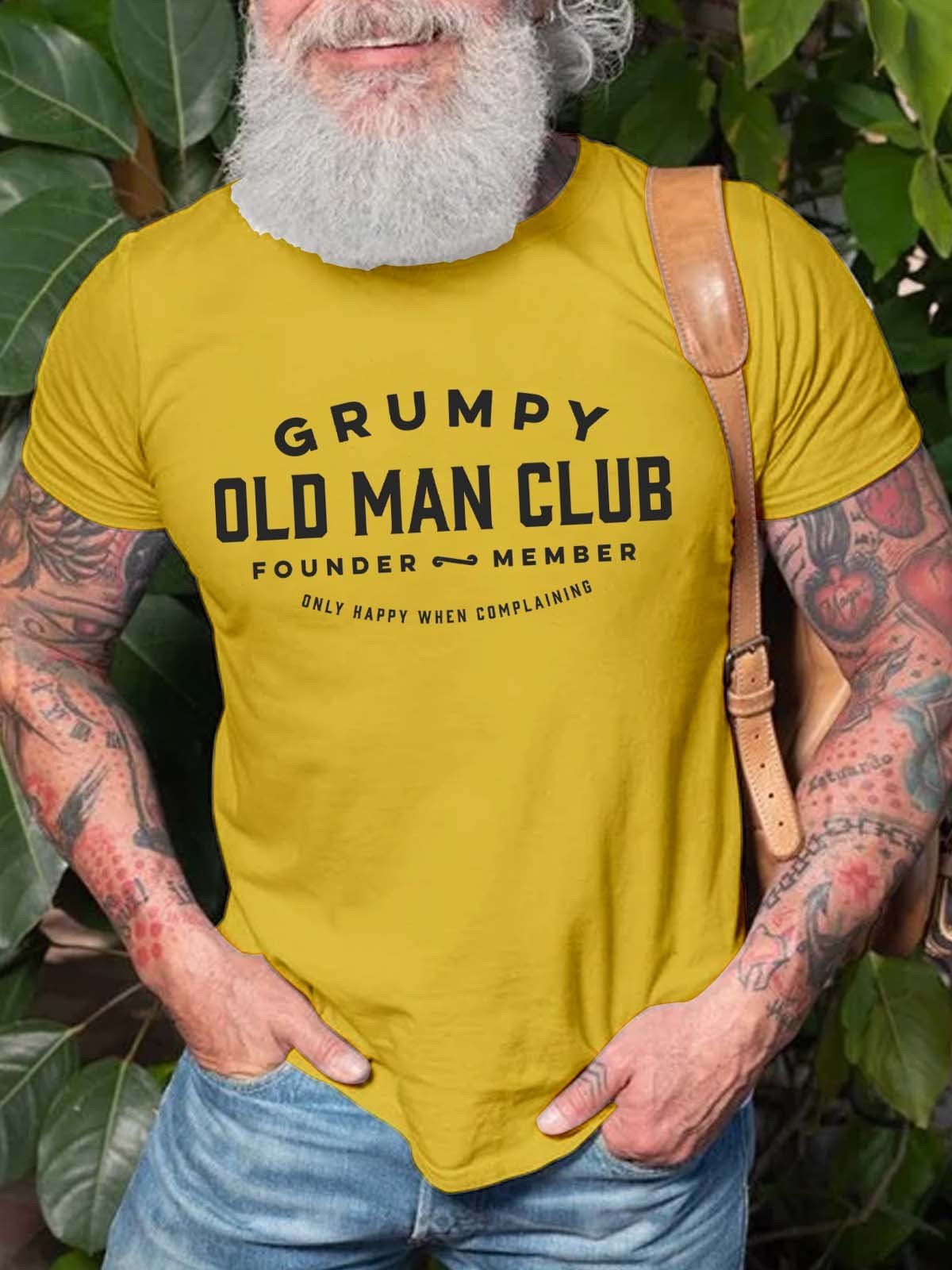 Men's Grumpy Old Man Club T-Shirt - Outlets Forever