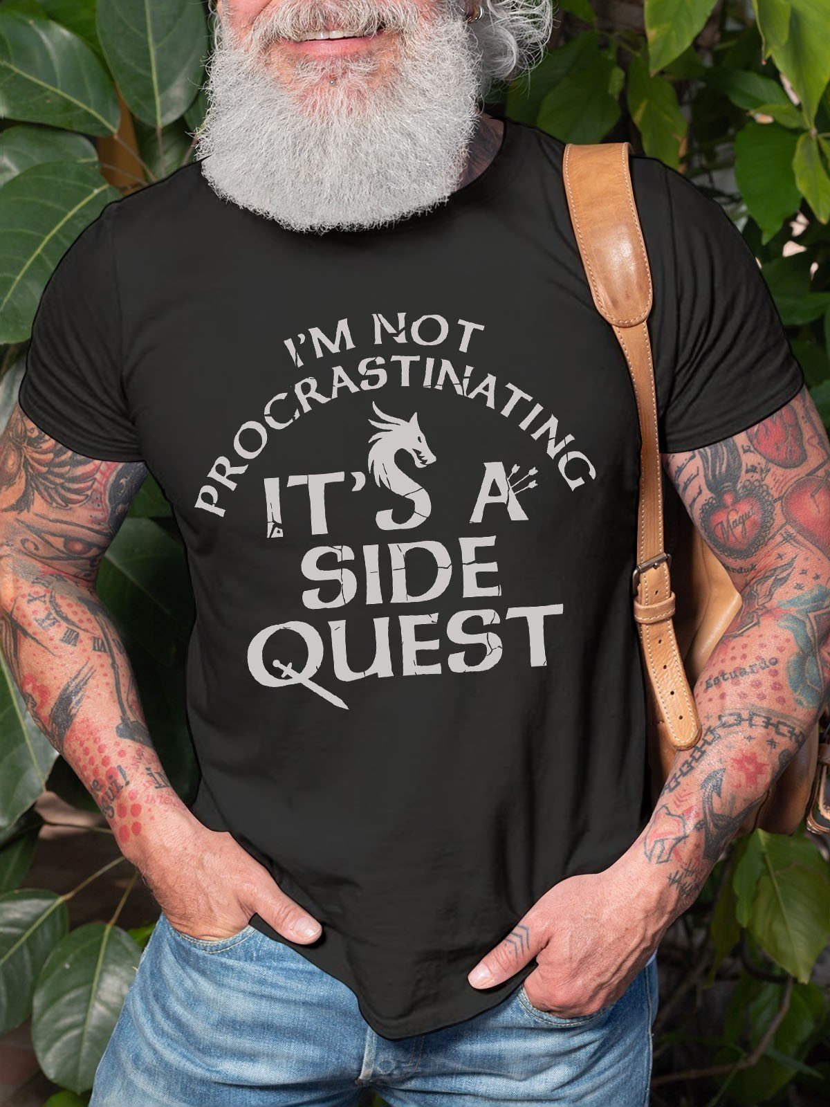 Men's I'm Not Procrastinating, It's A Side Quest T-Shirt - Outlets Forever