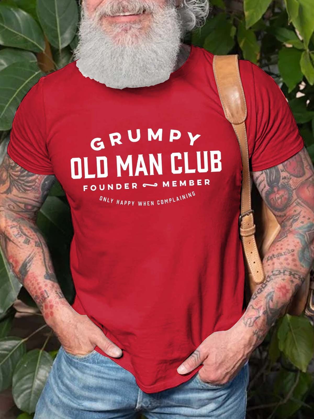 Men's Grumpy Old Man Club T-Shirt - Outlets Forever