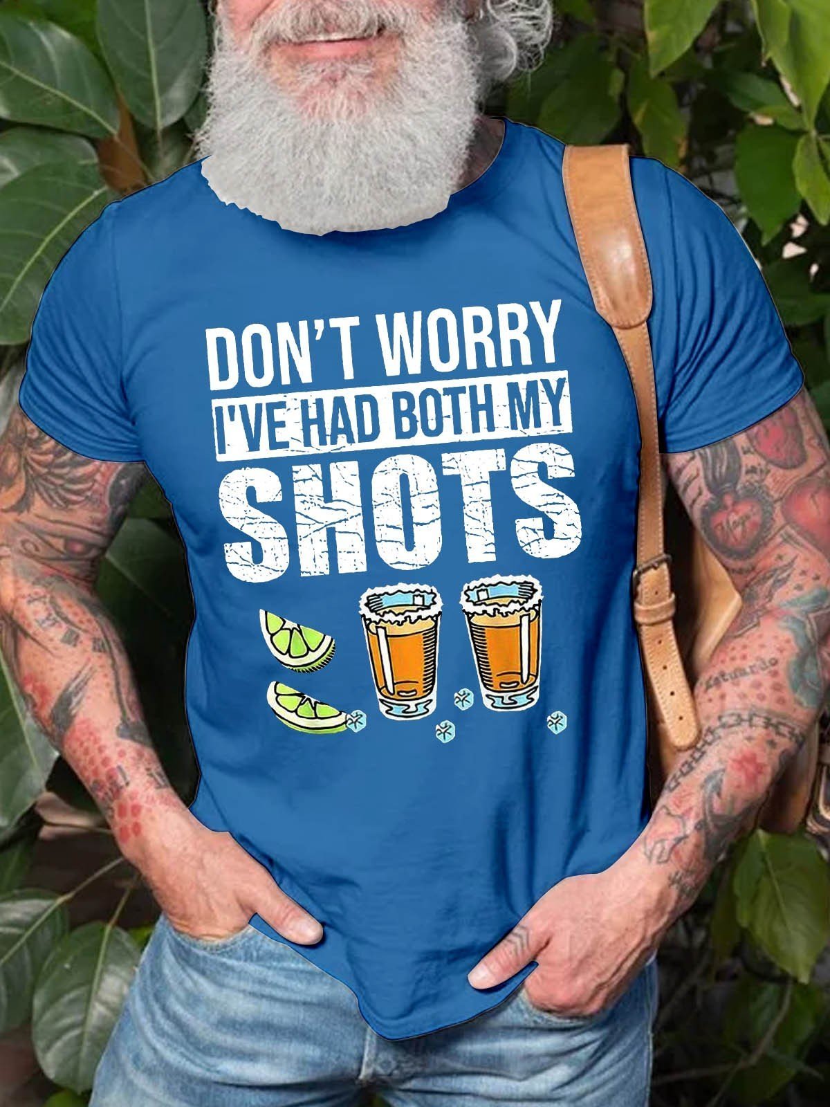 Men's Don't Worry I've Had Both My Shots T-Shirt - Outlets Forever