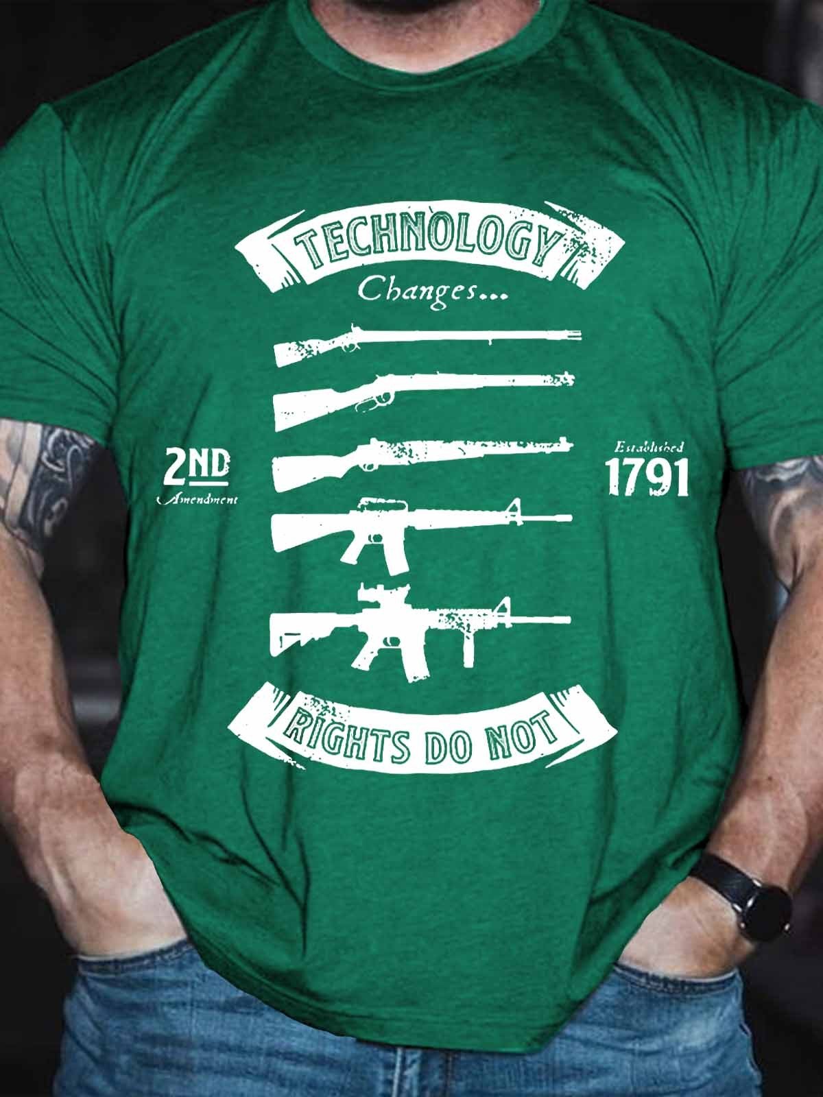 Men's Funny Technology Changes T-Shirt - Outlets Forever