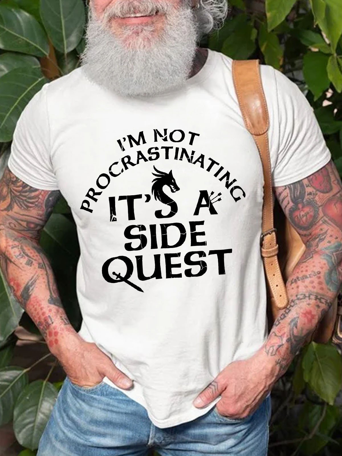 Men's I'm Not Procrastinating, It's A Side Quest T-Shirt - Outlets Forever