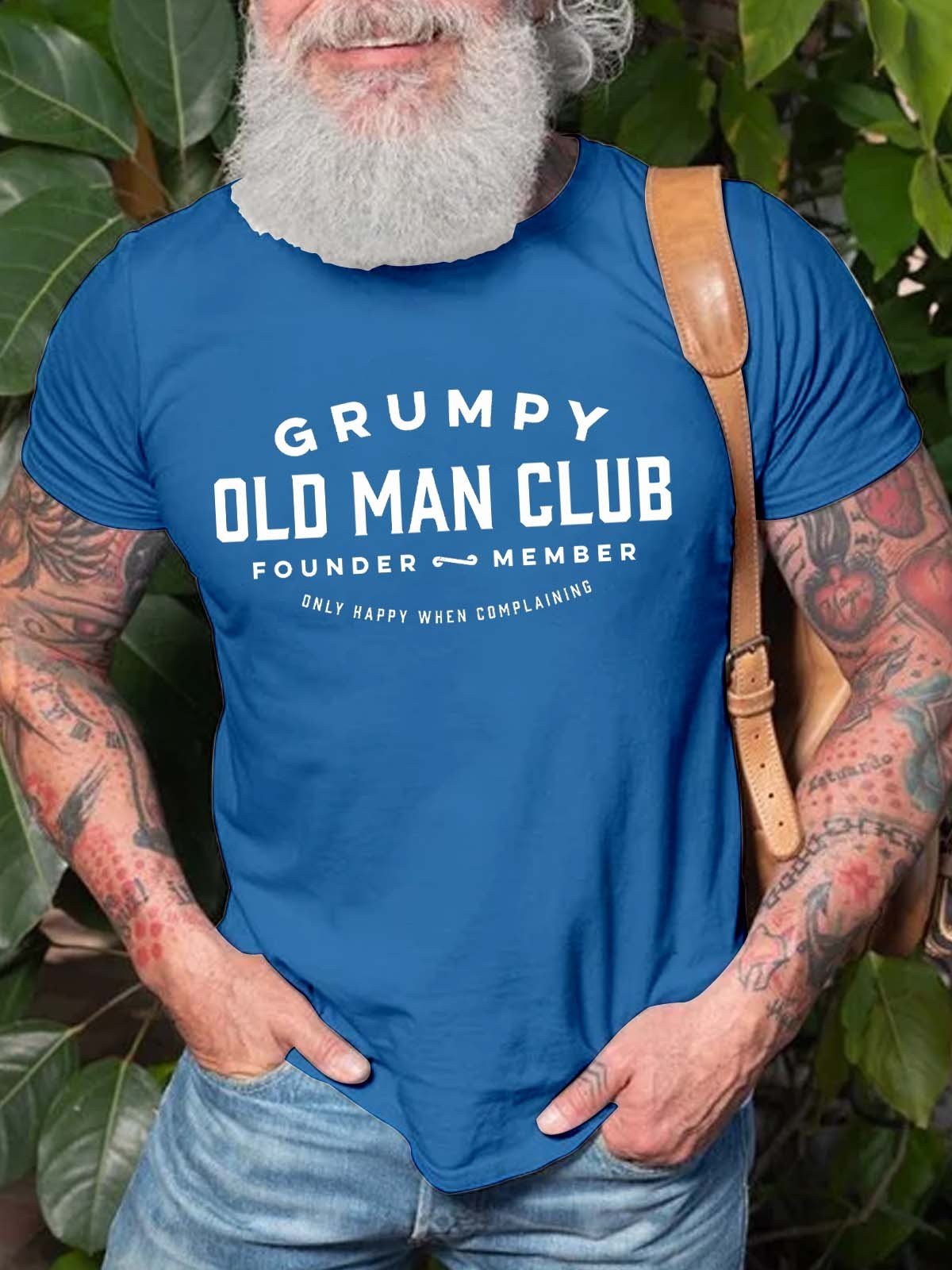 Men's Grumpy Old Man Club T-Shirt - Outlets Forever