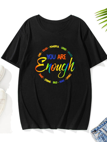 You Are Kind Tough Powerful Loved Valued Gay Men's T-shirt