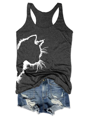 Cat Women Tank Top