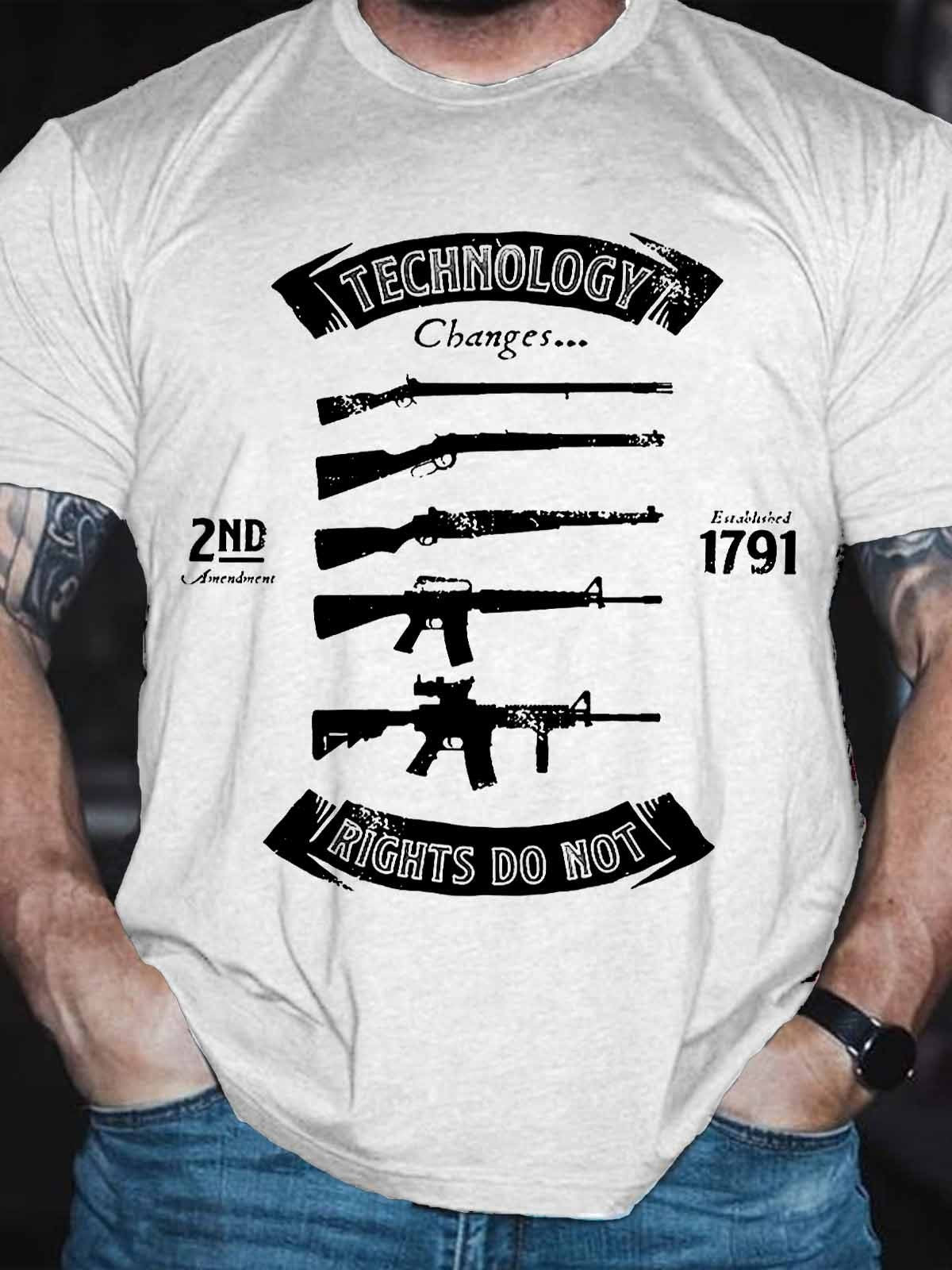 Men's Funny Technology Changes T-Shirt - Outlets Forever