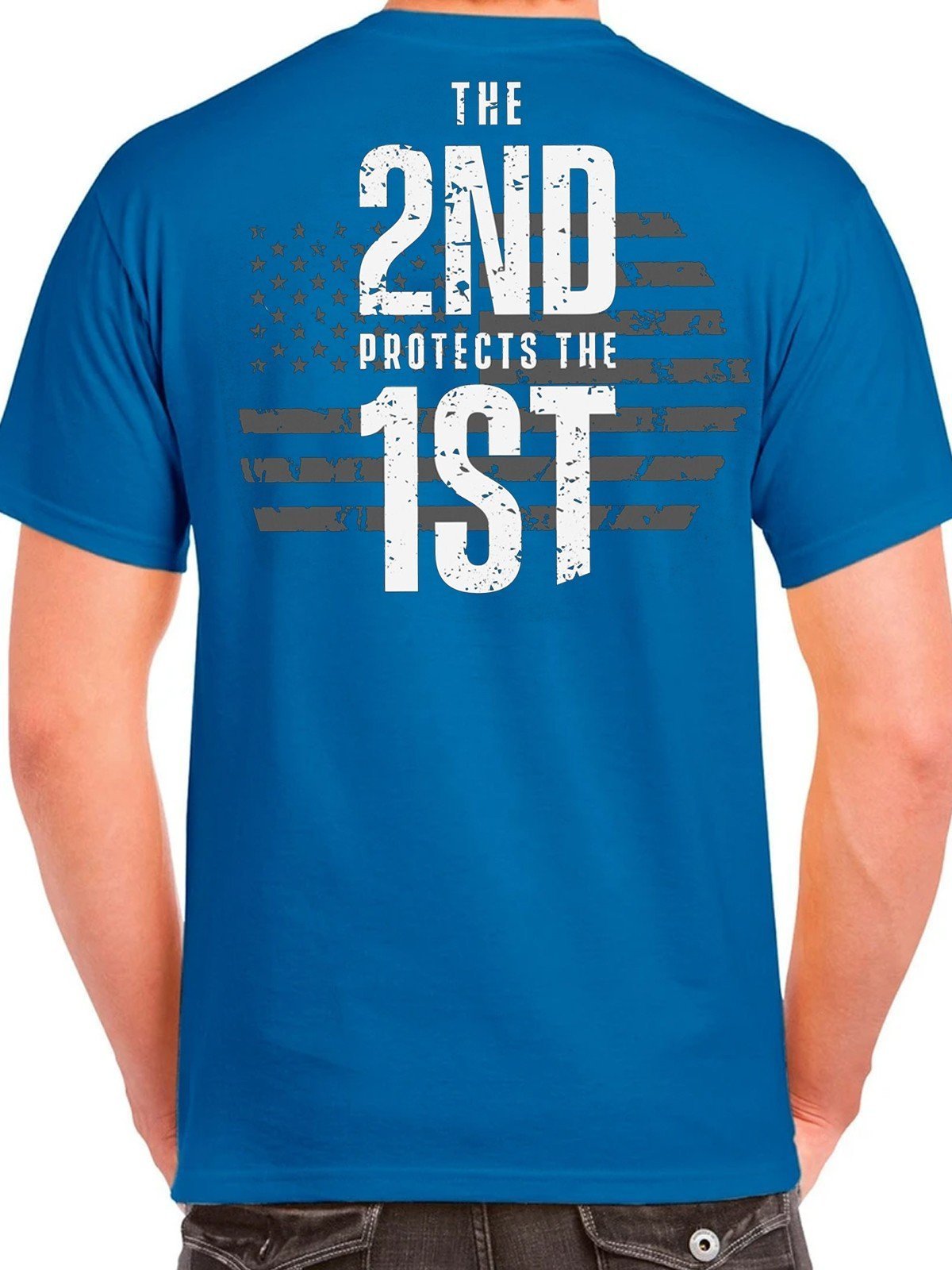 The 2ND PROTECTS The 1st Men's T-shirt - Outlets Forever