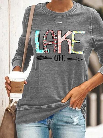 Women Lake Life T-Shirt - Outlets Forever