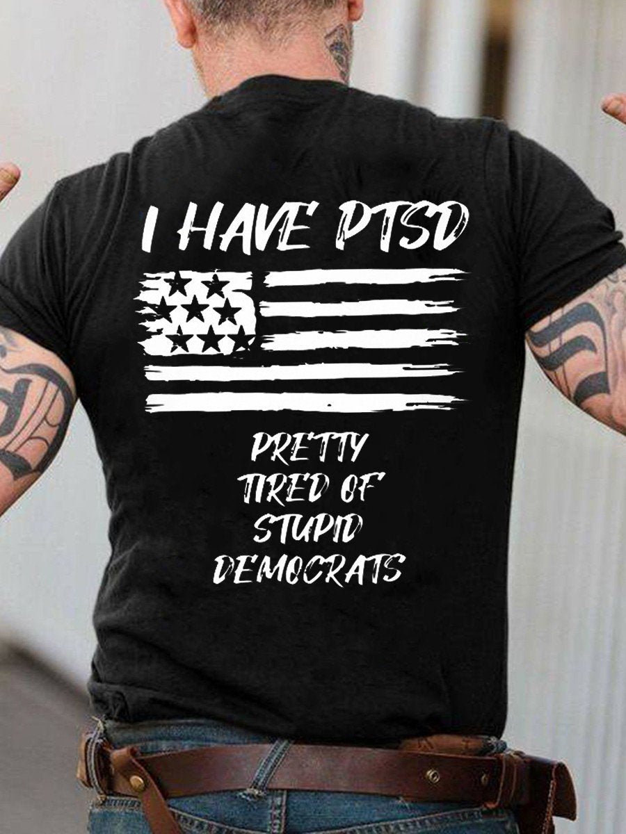 Men's I have PTSD T-shirt - Outlets Forever