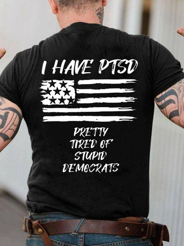 Men's I have PTSD T-shirt - Outlets Forever