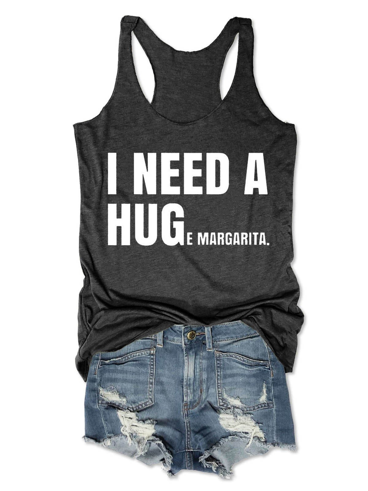 Women's I Need A Huge Margarita Tank Top - Outlets Forever