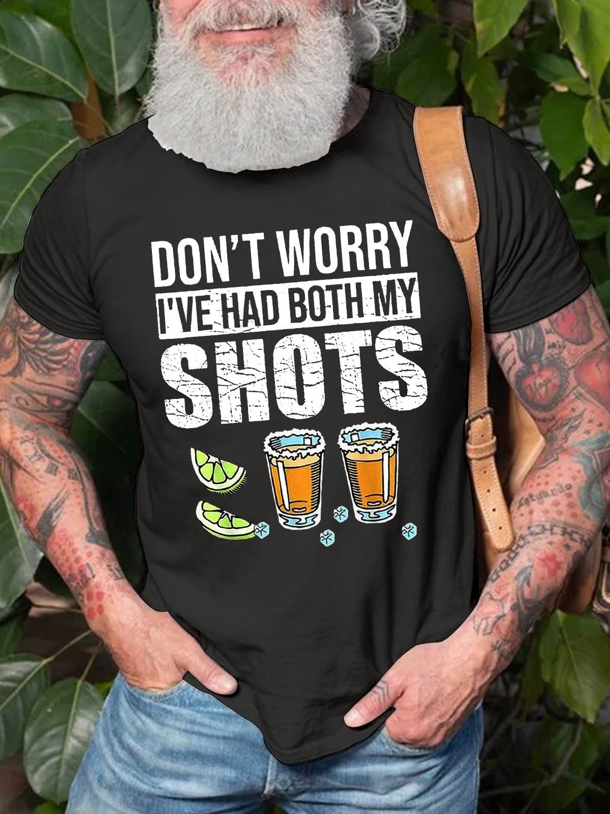 Men's Don't Worry I've Had Both My Shots T-Shirt - Outlets Forever