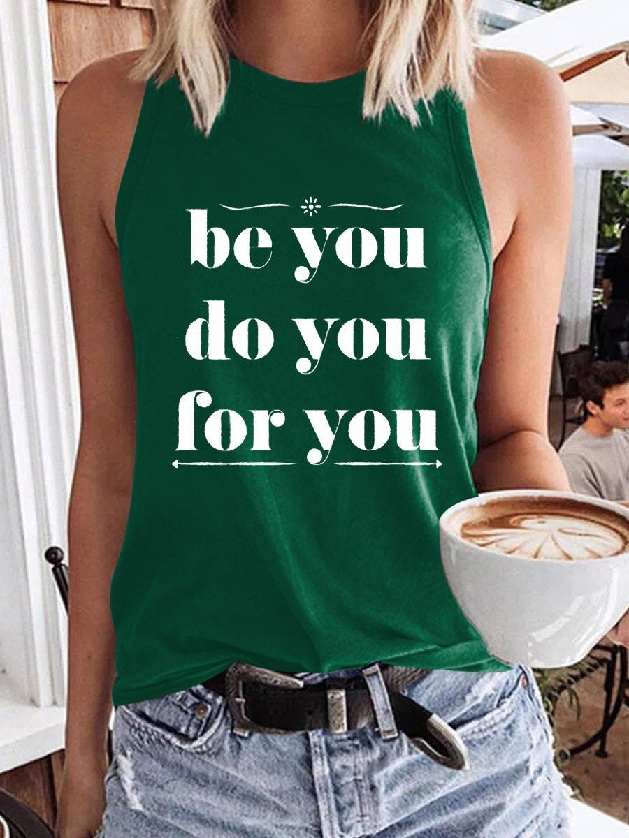 Women Be You Do You For You Tank Top - Outlets Forever