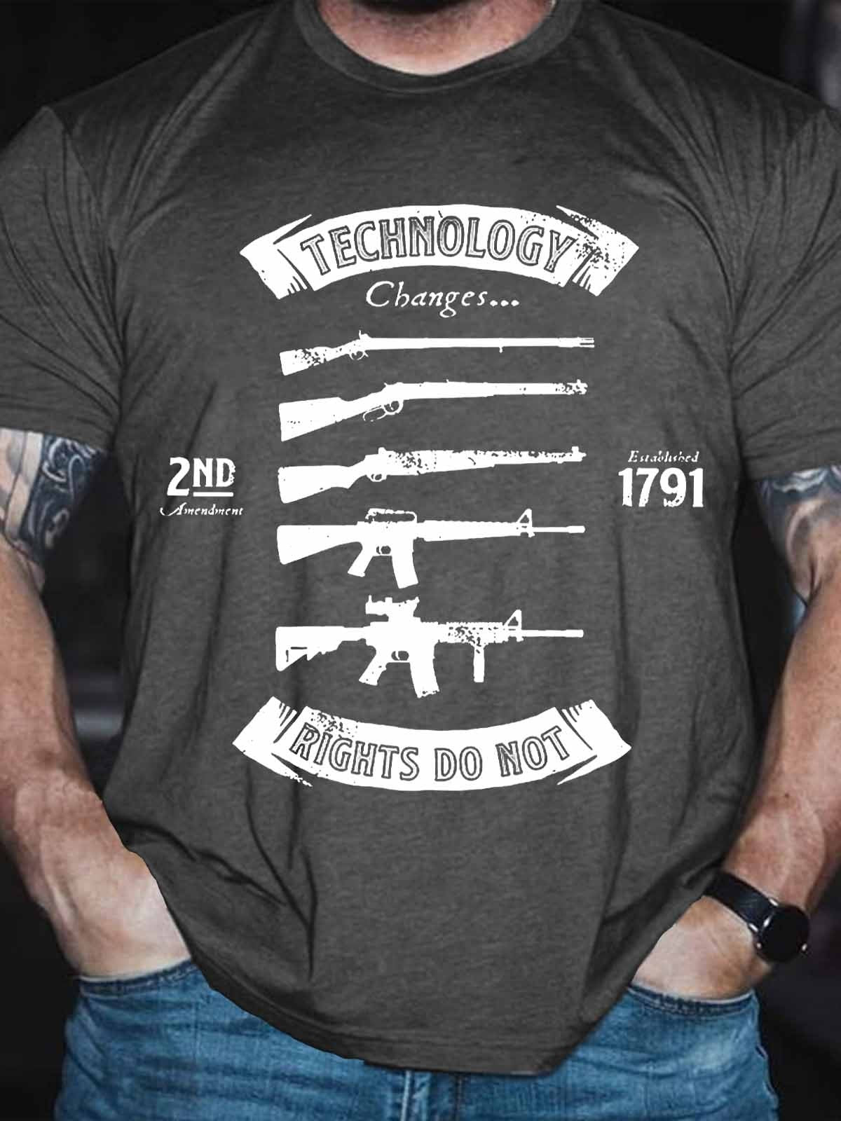 Men's Funny Technology Changes T-Shirt - Outlets Forever